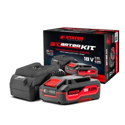 Стартов комплект Stayer L20, 18 V ( Батерия 2.0 Ah + Зарядно )